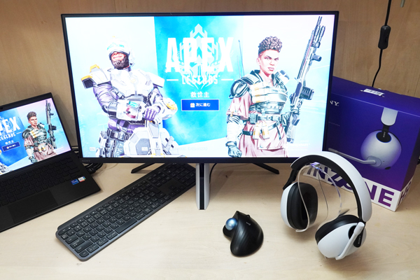 ソニーゲーミングギア INZONE（インゾーン） にて『エーペックス