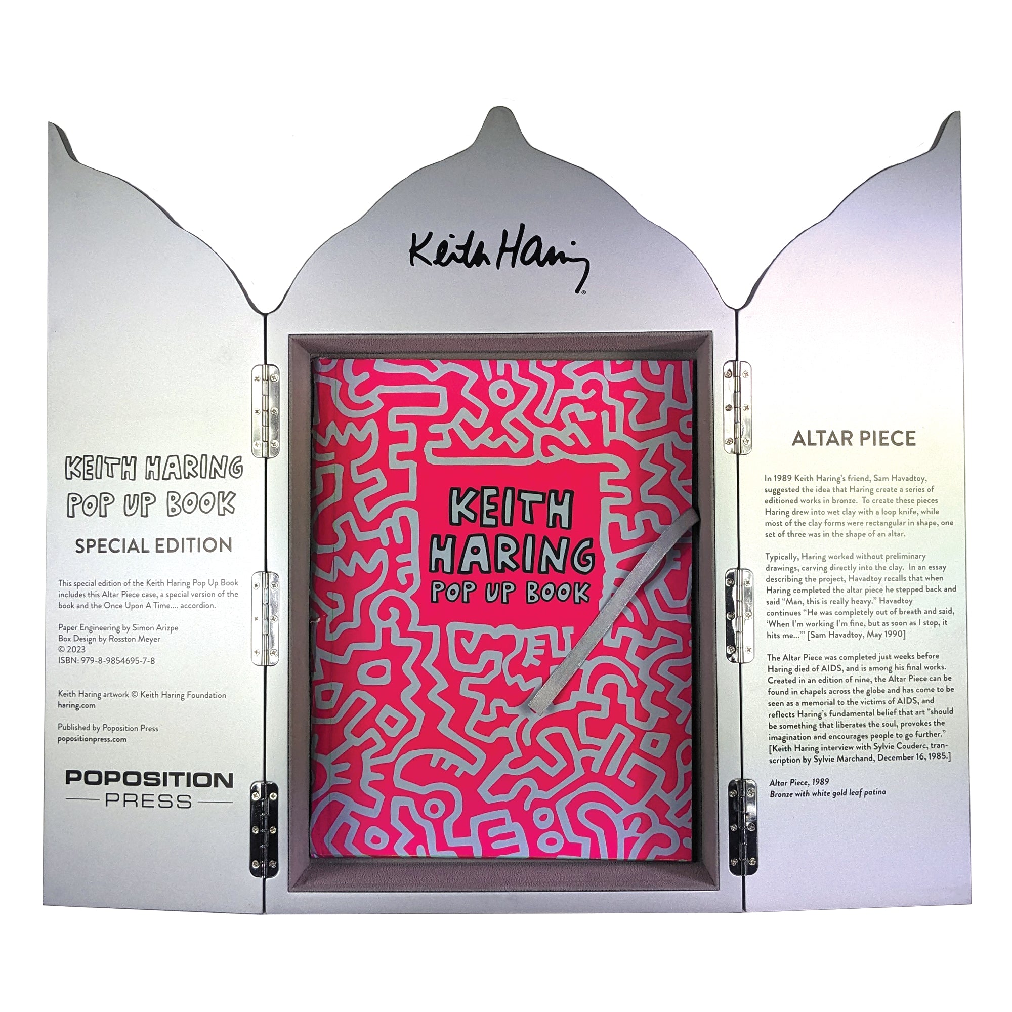 Keith Haring キース・ヘリング Pop Up Book 飛び出す絵本 Altarpiece