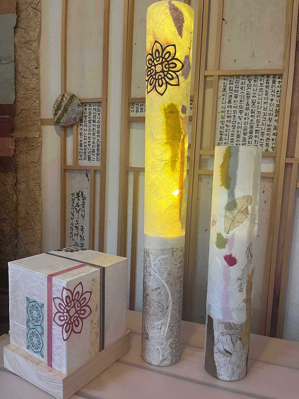 韓紙工芸品，月明かりの鵲 韓紙工芸品，月明かりの鵲の通販はau PAY