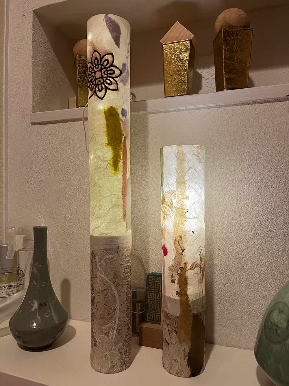 韓紙工芸品，月明かりの鵲 韓紙工芸品，月明かりの鵲の通販はau PAY