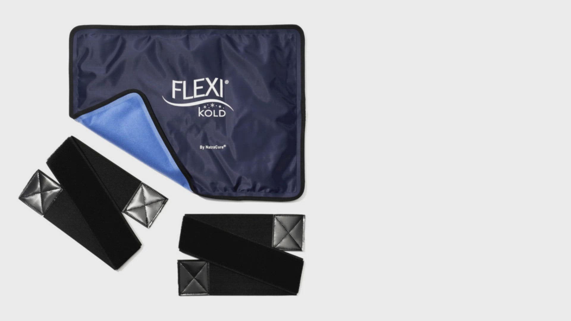 FlexiKold Reusable Gel Ice Packs with Straps | NatraCure - NatraCure