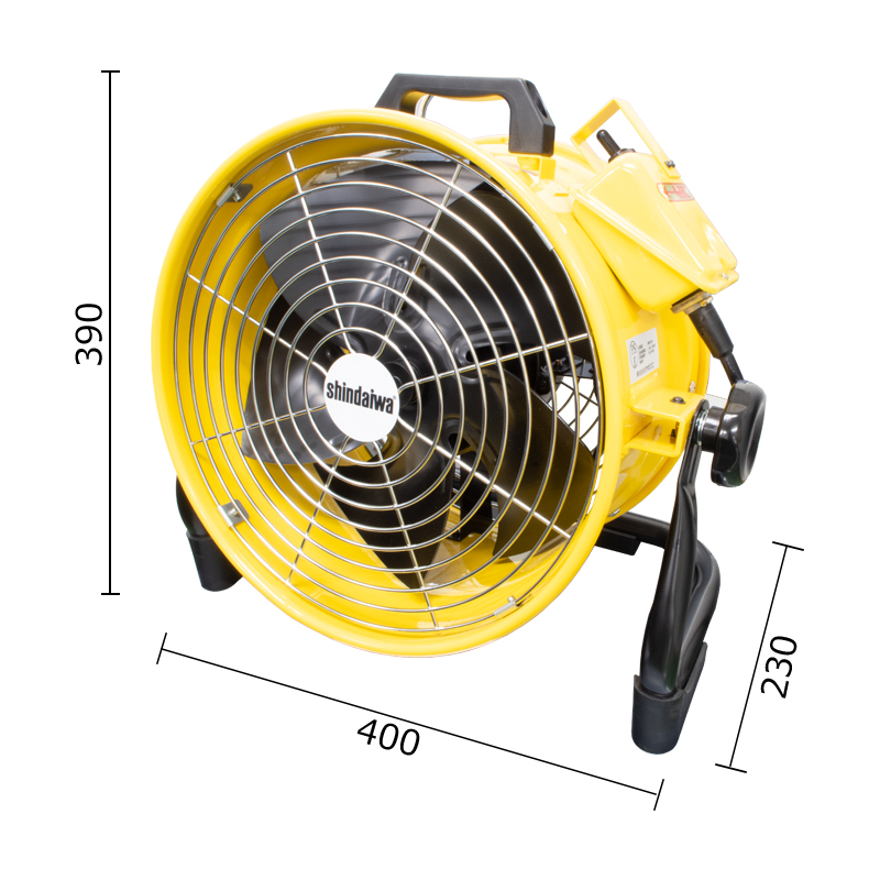 100V 300Φ 送風機(角度調整式) レンタル新製品情報