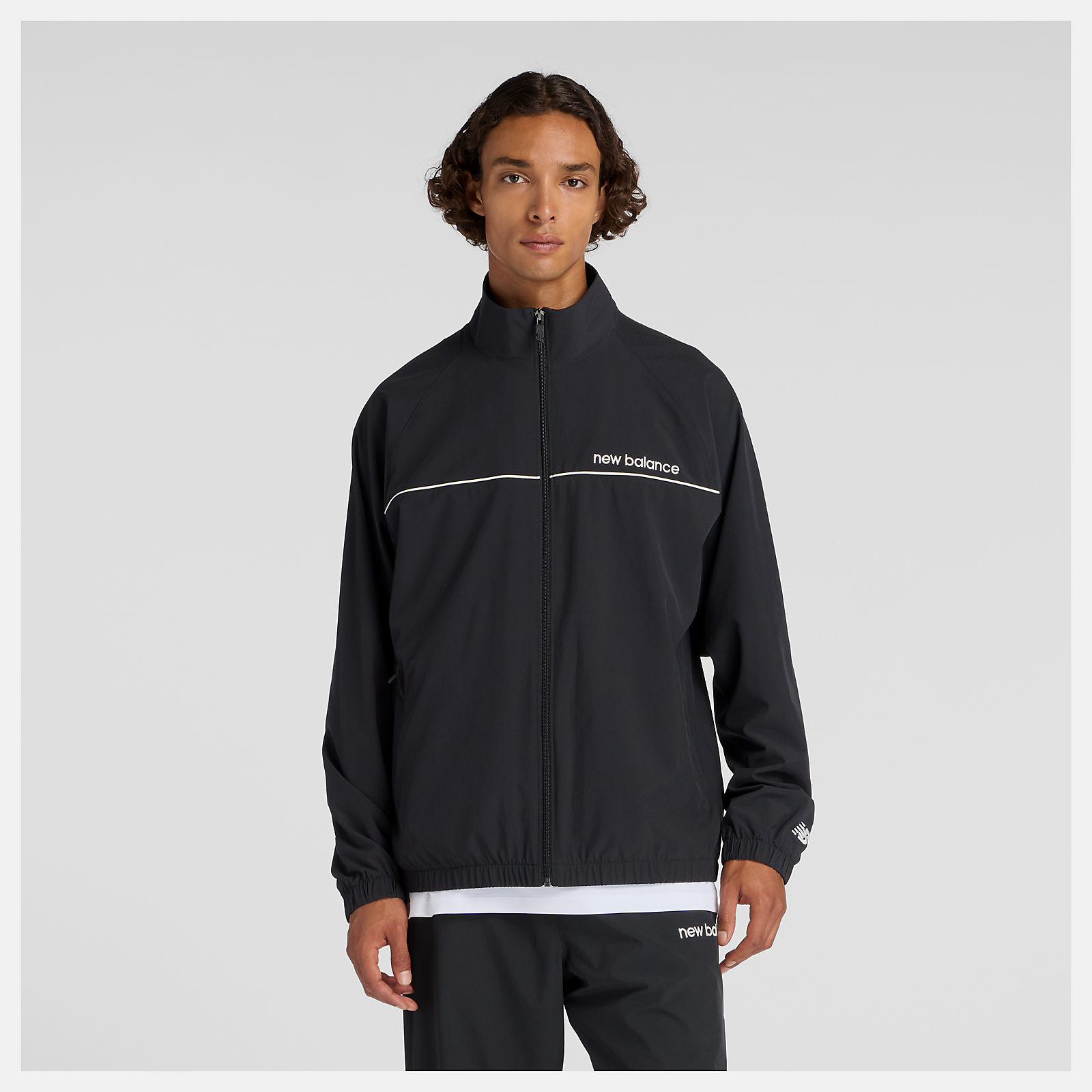 NB公式アウトレット】 ウーブントラックジャケット 裏メッシュ ｜【NB