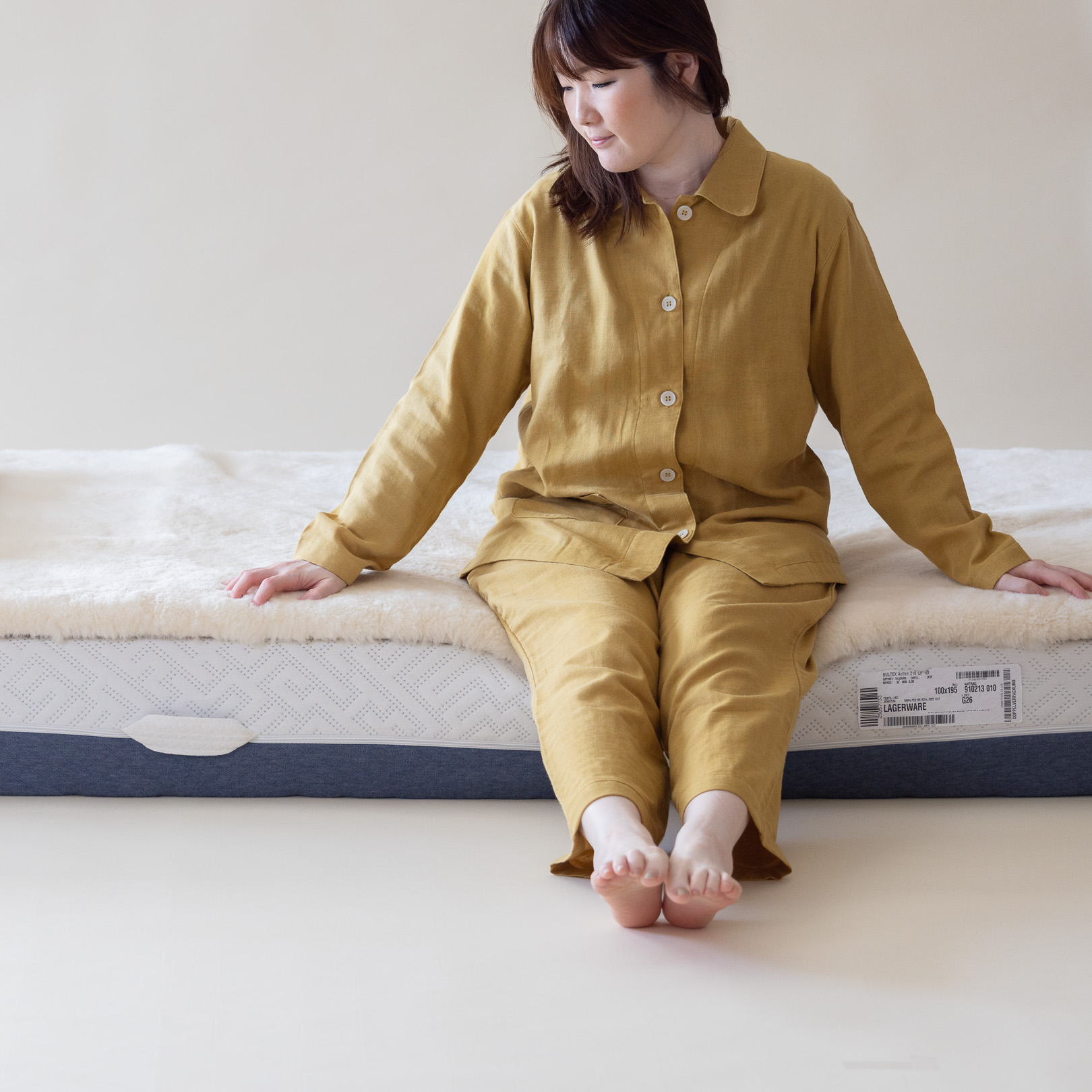 超高密度プレミアムムートンシーツ35mm｜cocon | 快眠屋おの