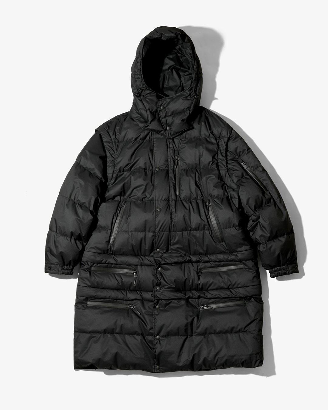 ENGINEERED GARMENTS〉x〈NANGA〉自由に変形する別注デタッチャブル