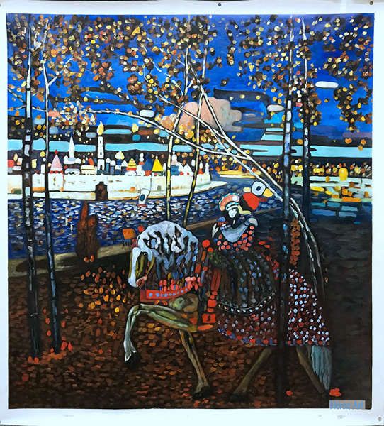 風景 絵画 西洋の名画 複製画 - ワシリー・カンディンスキー（Wassily