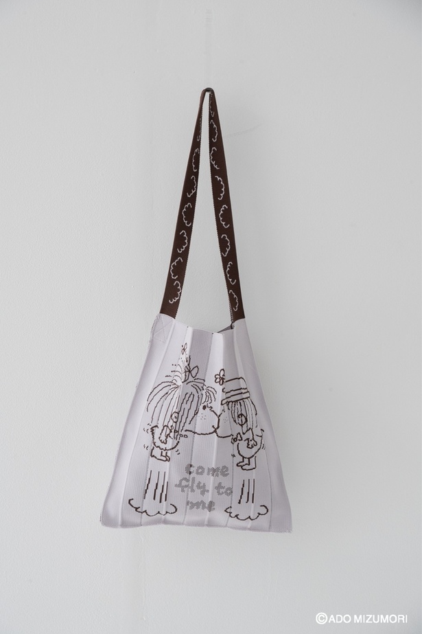 水森亜土×KNT365、“エモかわいい”新作バッグが登場！エコで使える4