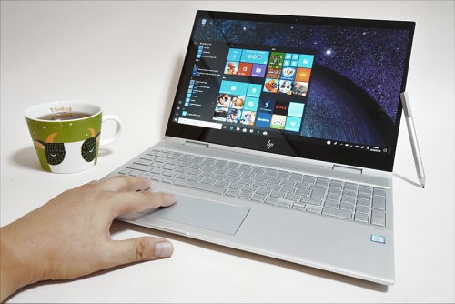 15.6型コンバーチブルノートPC「HP ENVY 15 x360」レビュー