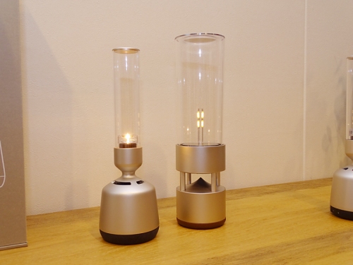 ソニー「グラスサウンドスピーカー」、ガラス管からイイ音でるぞ