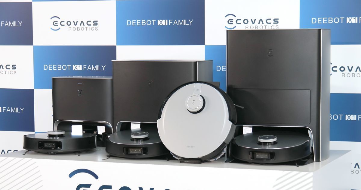 エコバックスの新ロボット掃除機「DEEBOT X1」、水拭きモップのすすぎ
