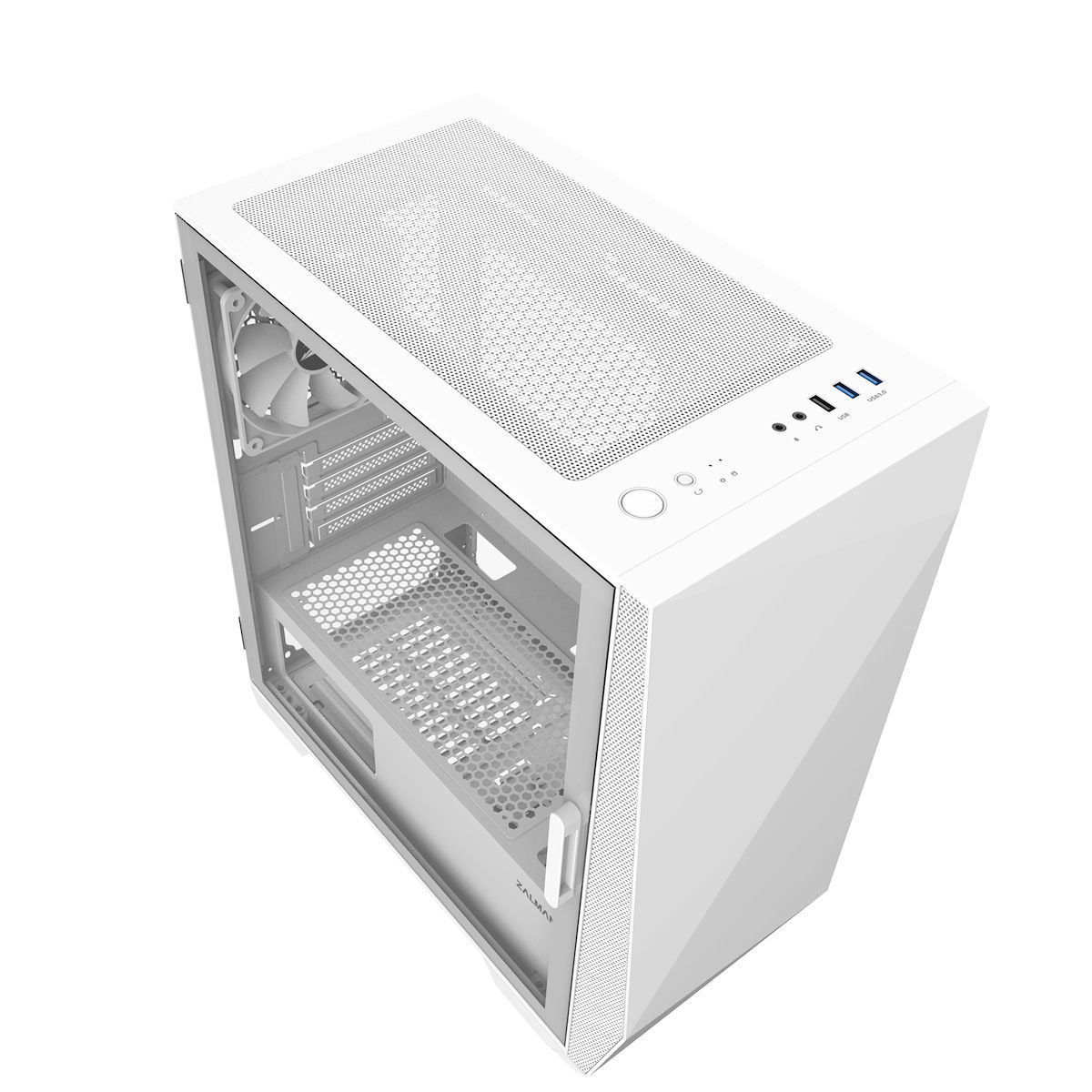 ZALMAN、強化ガラスパネルで5,000円台のマイクロATXケース | マイナビ