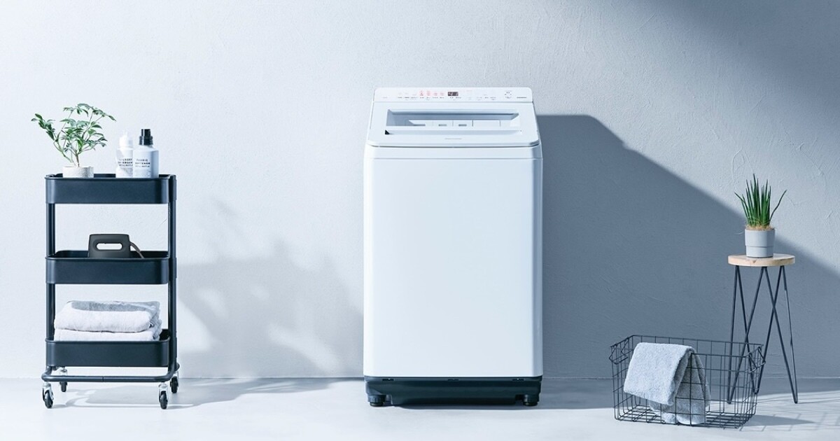 パナソニック、「トリプル自動投入」をタテ型にも新搭載した全自動洗濯