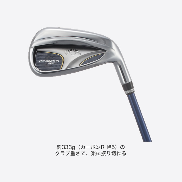BIG BERTHA BETA アイアン 製品情報(メンズ) | キャロウェイゴルフ