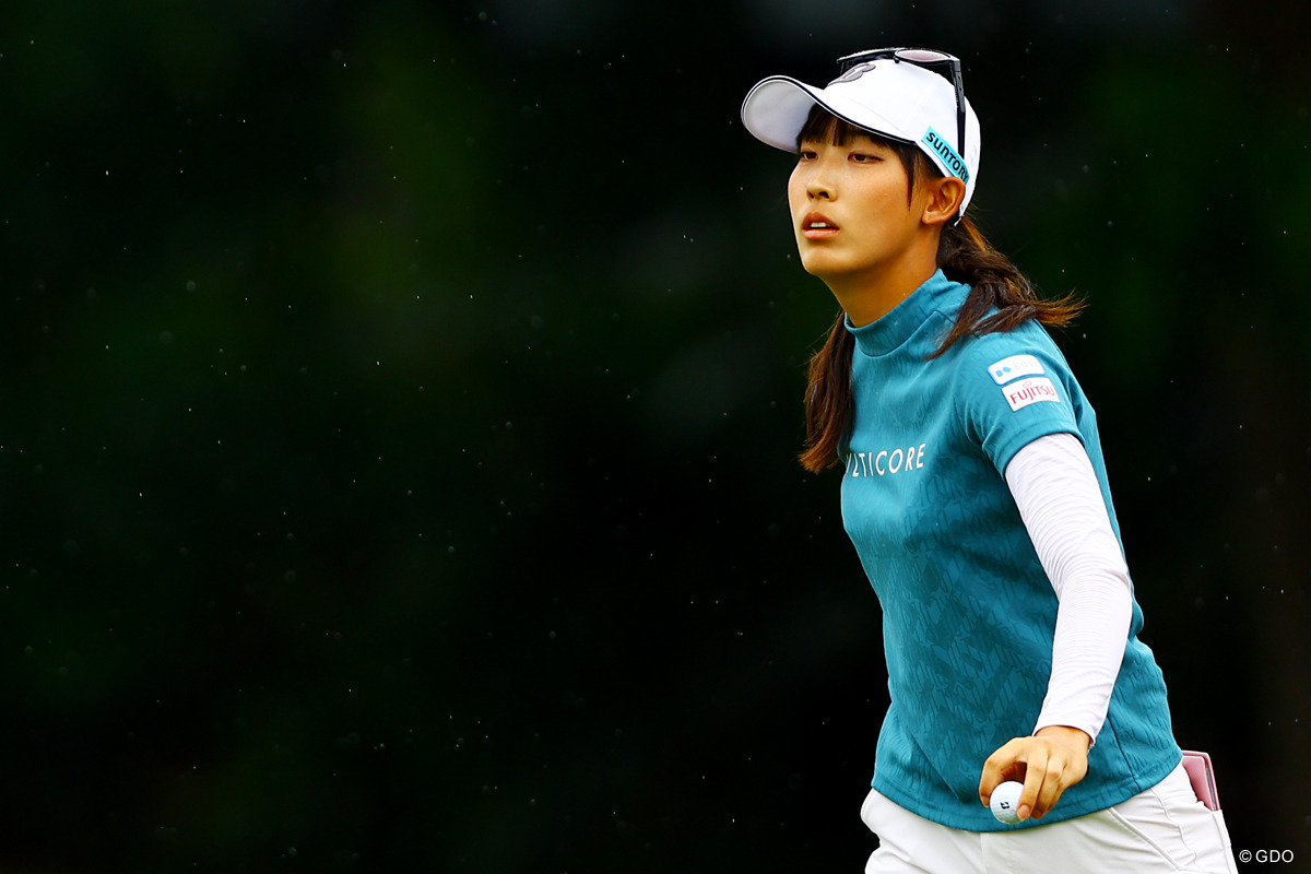シードの2年目は違う 馬場咲希は「やってみよう」と6打差を追う