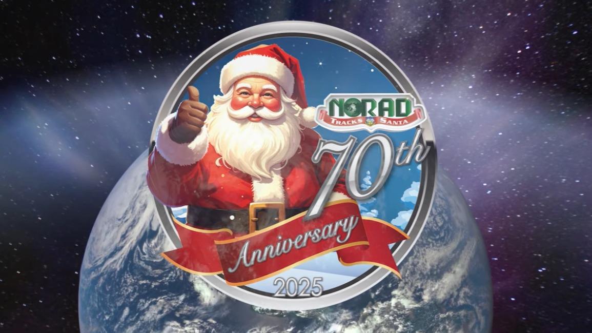 2025年もサンタ追跡の季節がやってきた！間違い電話から始まった70年目