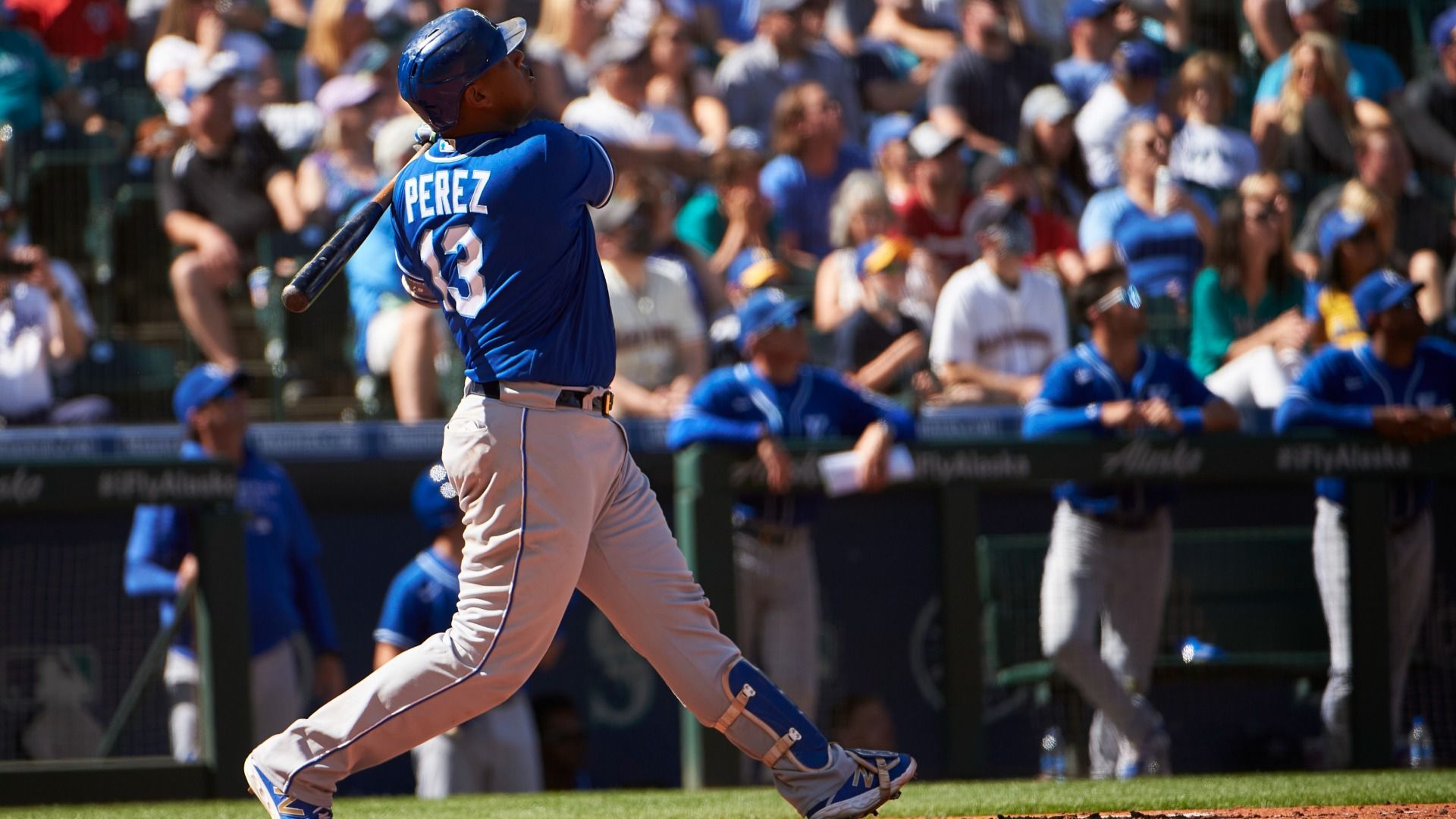 大谷翔平を猛追するサルバドール・ペレスが本塁打王になれば、捕手何