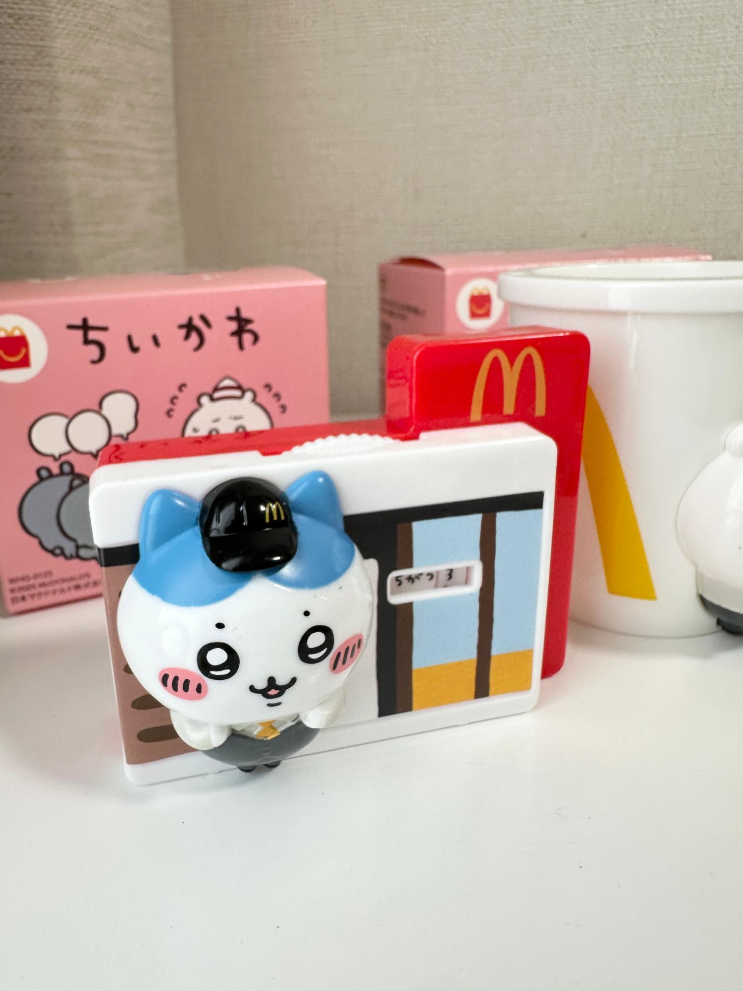 ちいかわ】本日発売！マクドナルドのハッピーセットに「ちいかわ