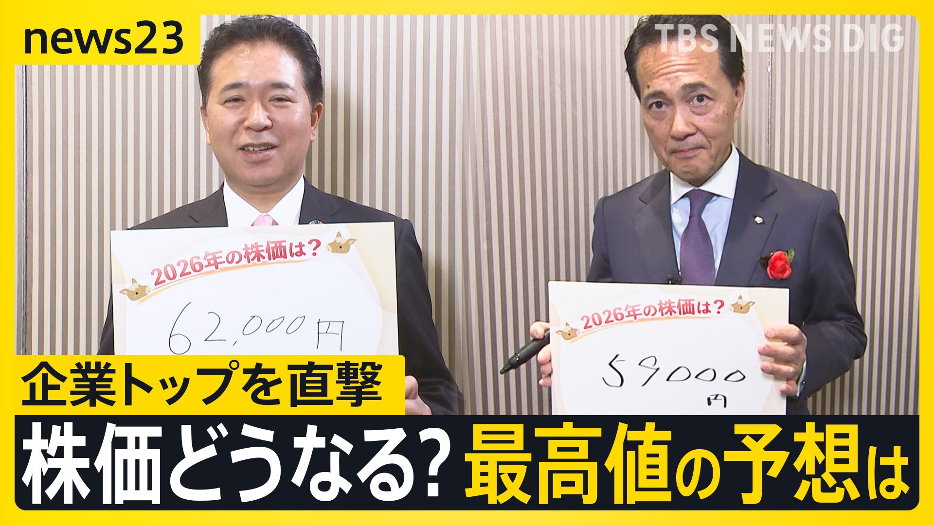 新年祝賀パーティーで企業トップを直撃】物価高・円安・AI・賃上げは