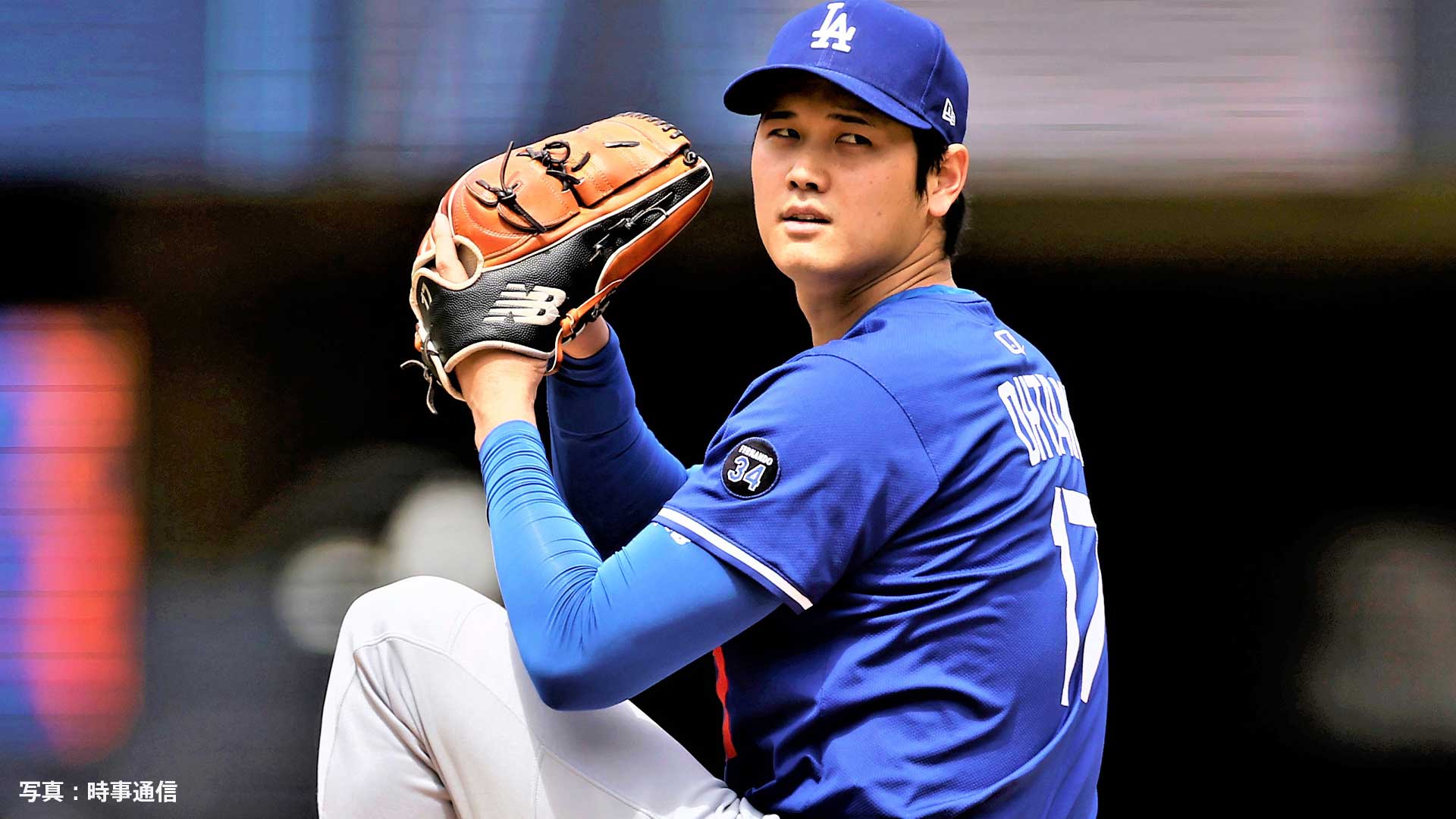 大谷翔平 1年9か月ぶりの実戦登板 打者5人2K MAX156キロ 笑顔を見せて