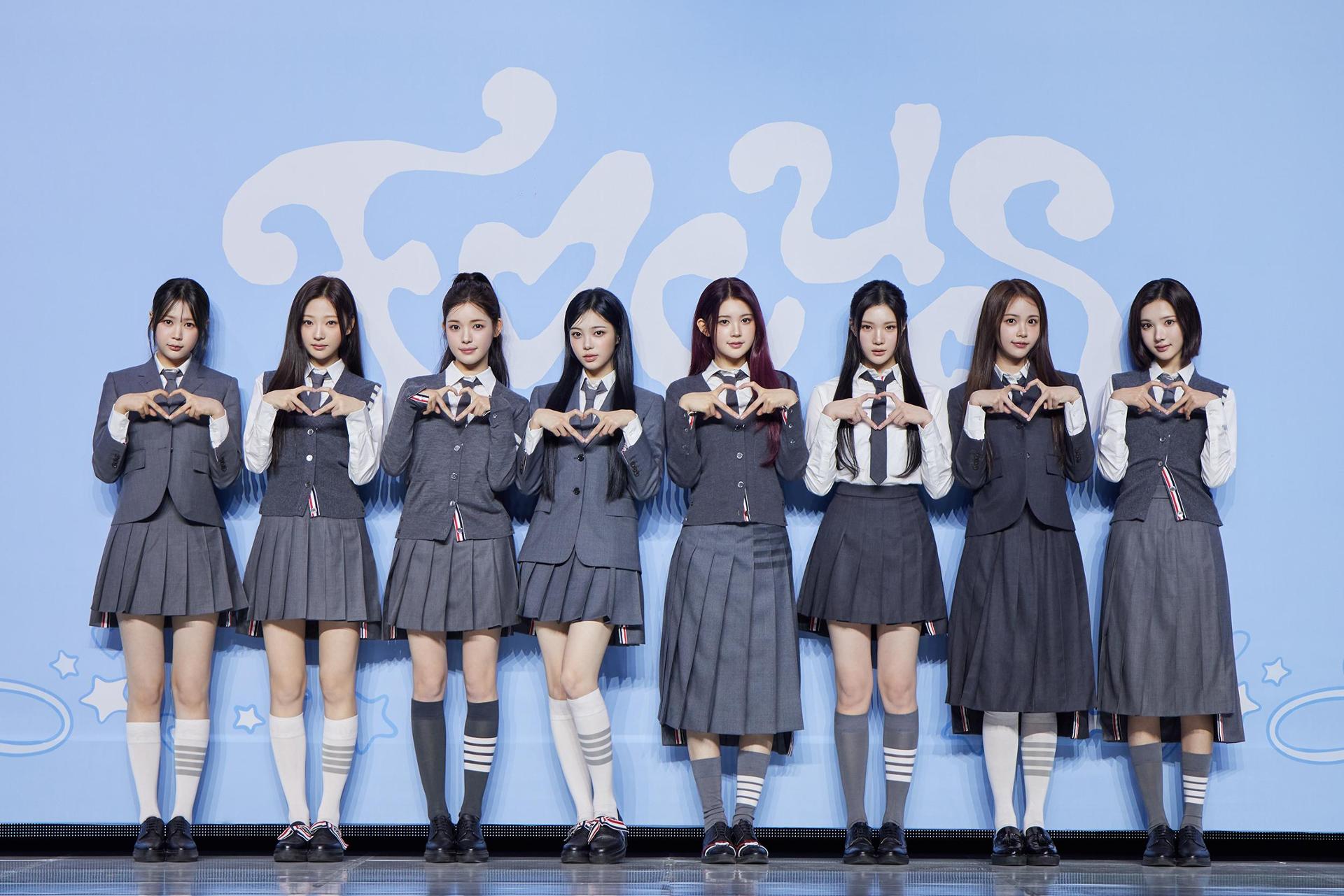 Hearts2Hearts zeroes in on identity with 1st mini-album 'FOCUS