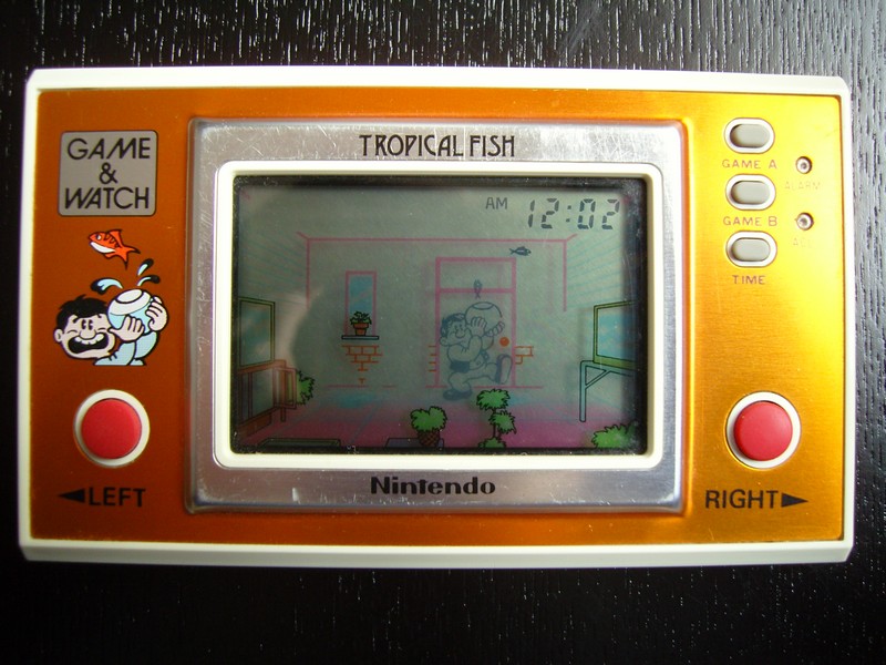Game & Watch Tropical Fish New WideScreen - Nintendo Museum