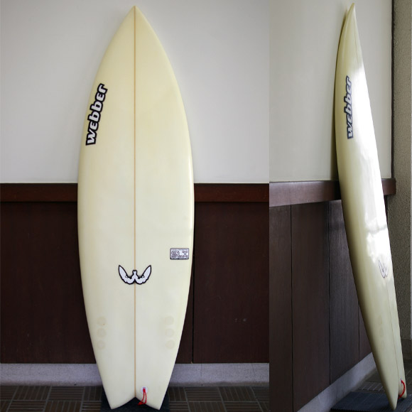 Webber Mini Fish SLX model 中古ショートボード 5`9 (No.9629450