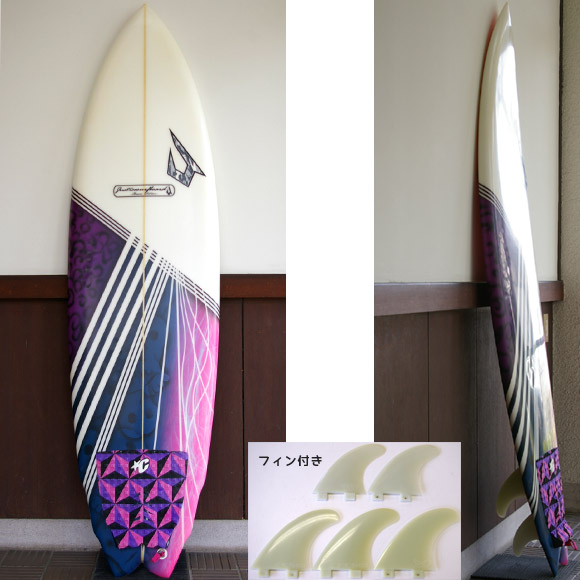 JUSTICE glide 5Fin 中古ショートボード 6`4 (No.9629584) | 中古