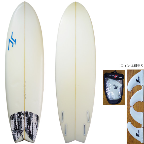 JC hawaii FLYING FISH 中古ショートボード 5`11 (No.9629930) | 中古