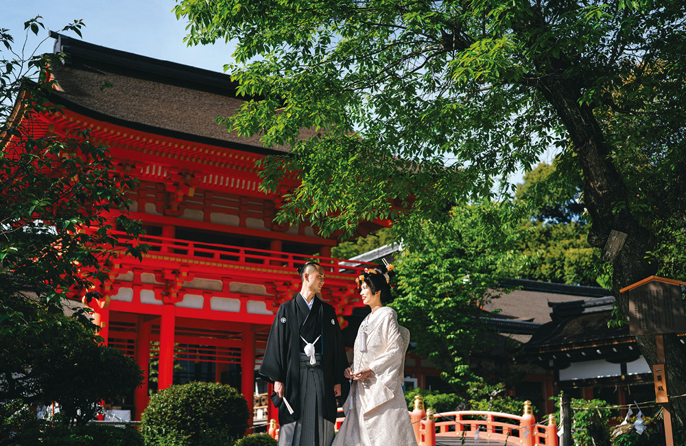 平安時代の趣そのままに 京文化に触れる伝統の神前式を | 日本の結婚式