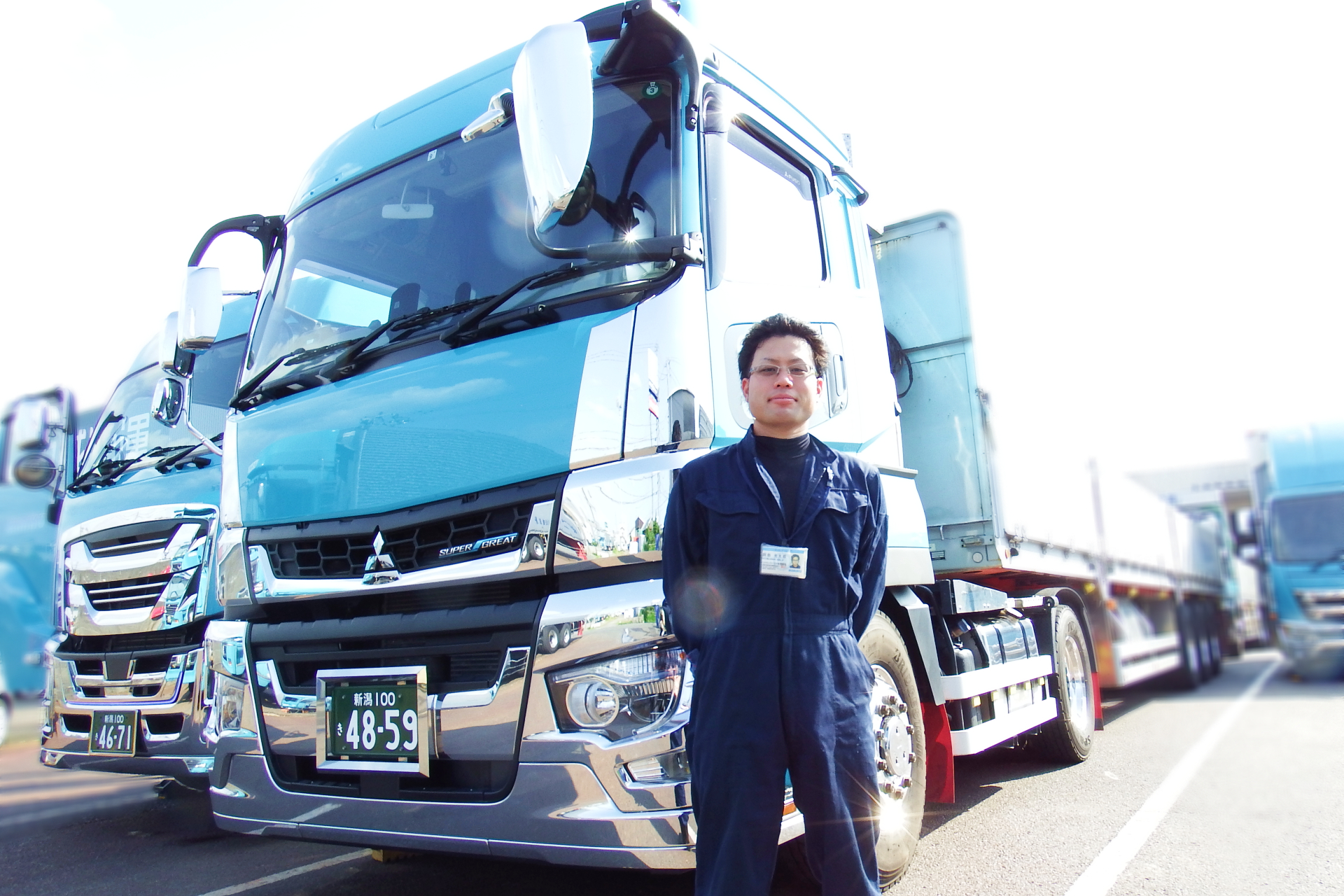 職種紹介 / 長距離ドライバー | 全国配送！新潟の運送・運輸は新潟陸運