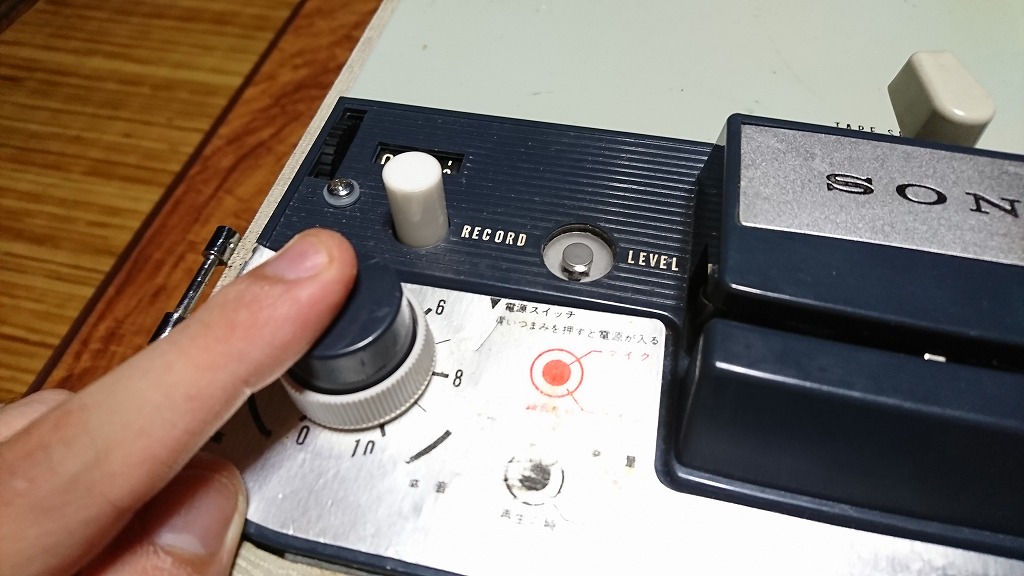 SONY TC-102ー50年前のオープンリールがリサイクルショップに
