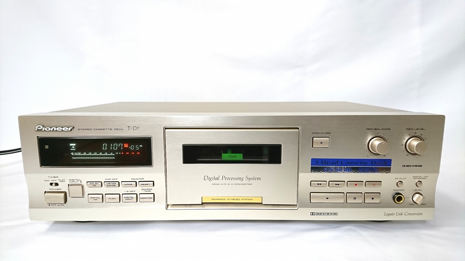 Pioneer T-D7｜カセットデッキのレンタル―2週間から利用可能
