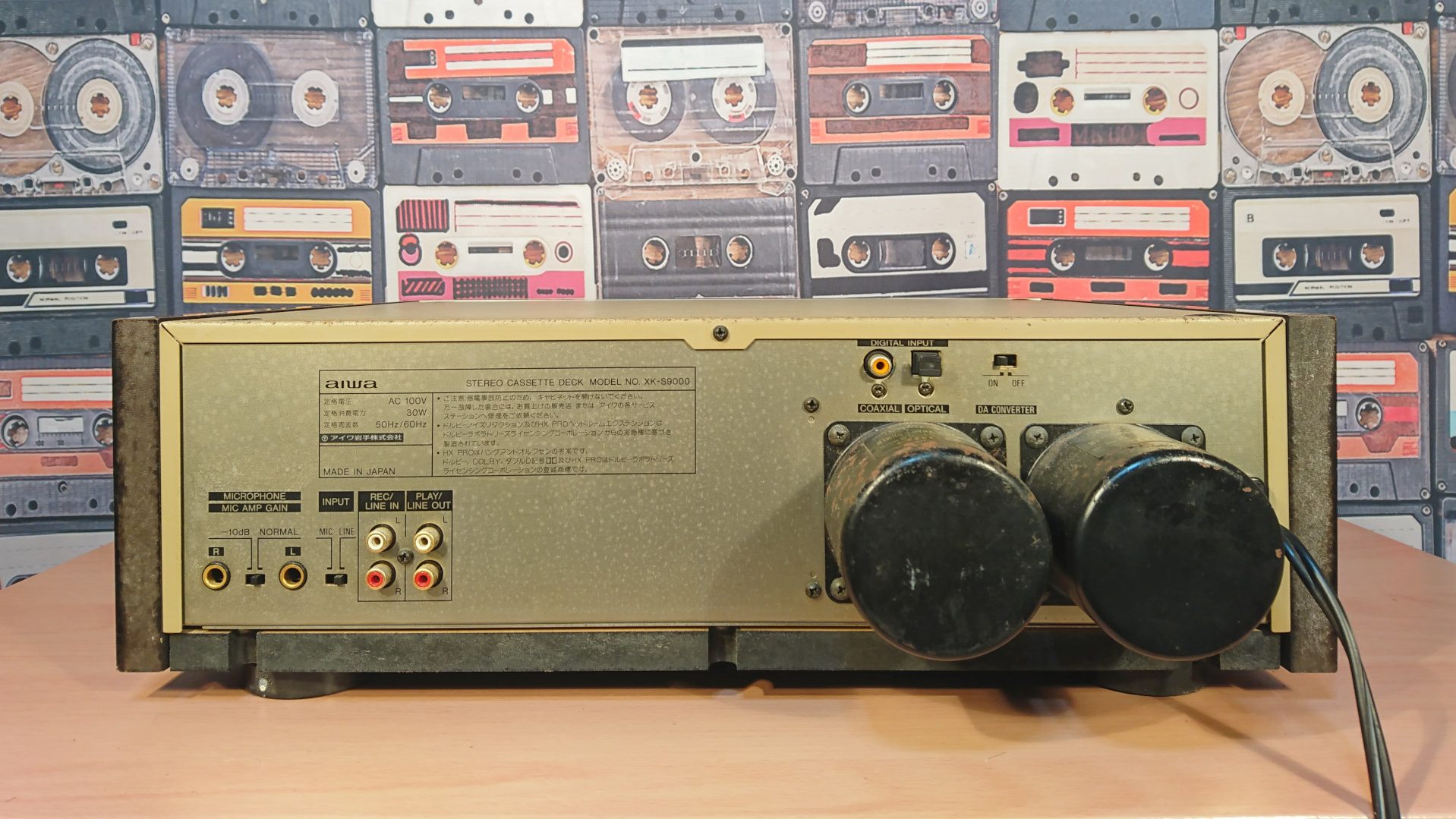 AIWA XK-S9000 外観・内部・修理の画像を紹介 | スーパーカセッターズ