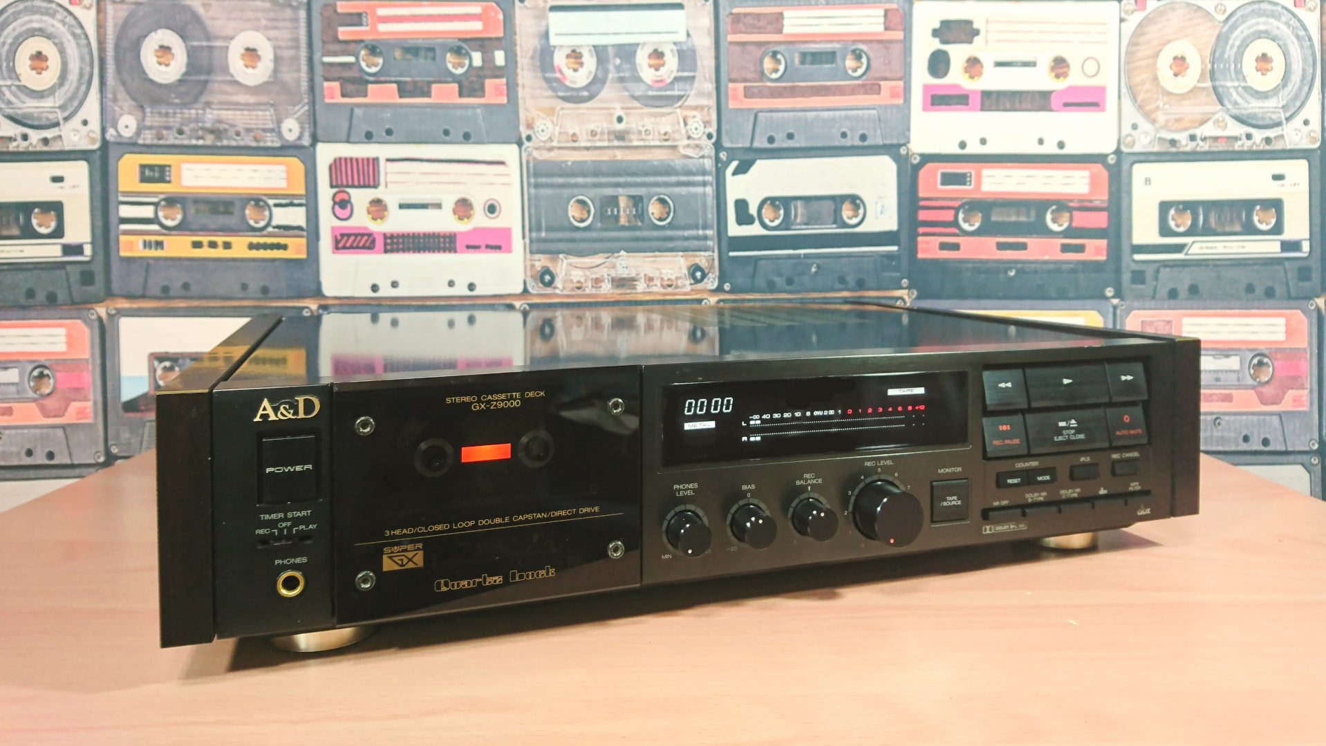 A&D カセットデッキ GX-Z9000エー・アンド・デイ A&D GX-Z9000の仕様