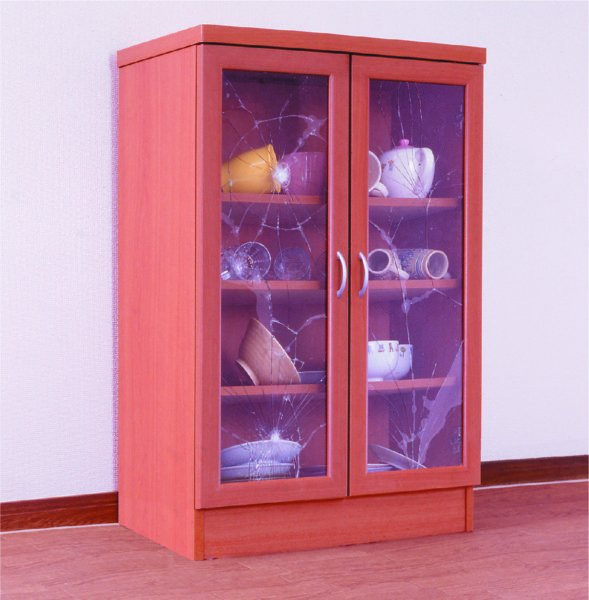 ガラス飛散防止フイルム 32x185㎝ - 防犯・防災グッズの株式会社