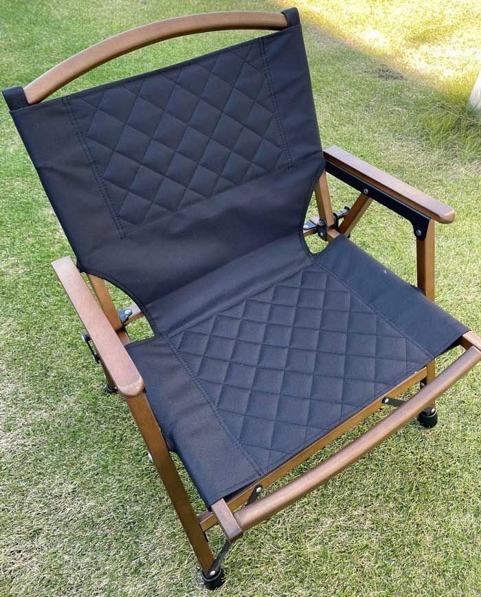 クイックキャンプ「ウッドローチェア」QC-WLCをレビュー！ | ノマド