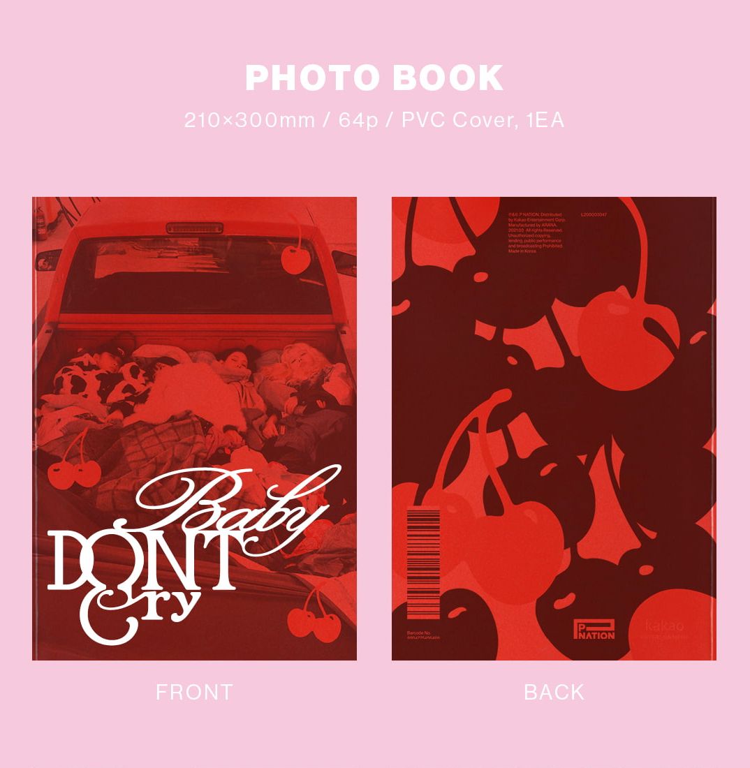 BABY DONT CRY - F GIRL (PHOTOBOOK)