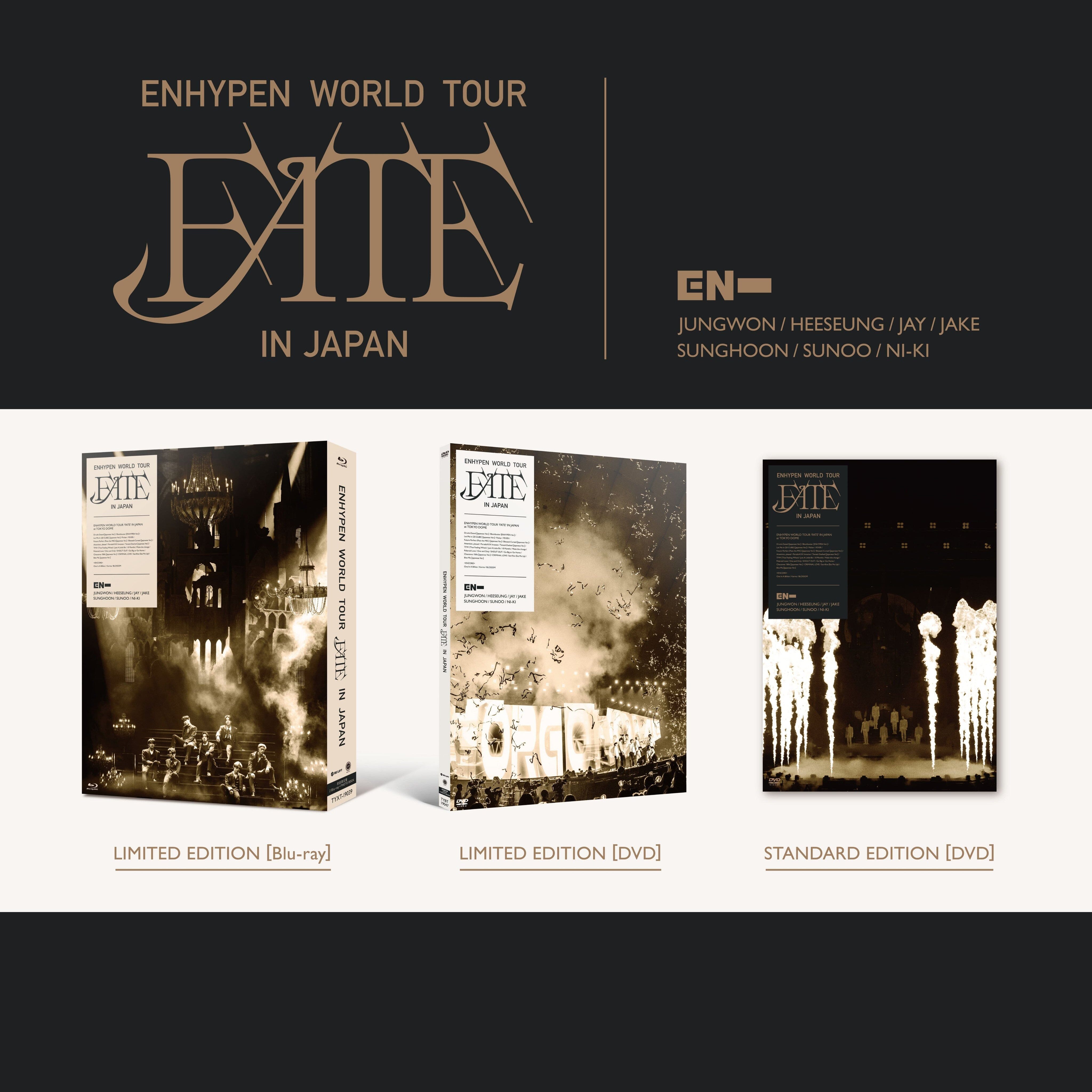 ENHYPEN - WORLD TOUR 'FATE' IN JAPAN (BLU-RAY/ DVD)