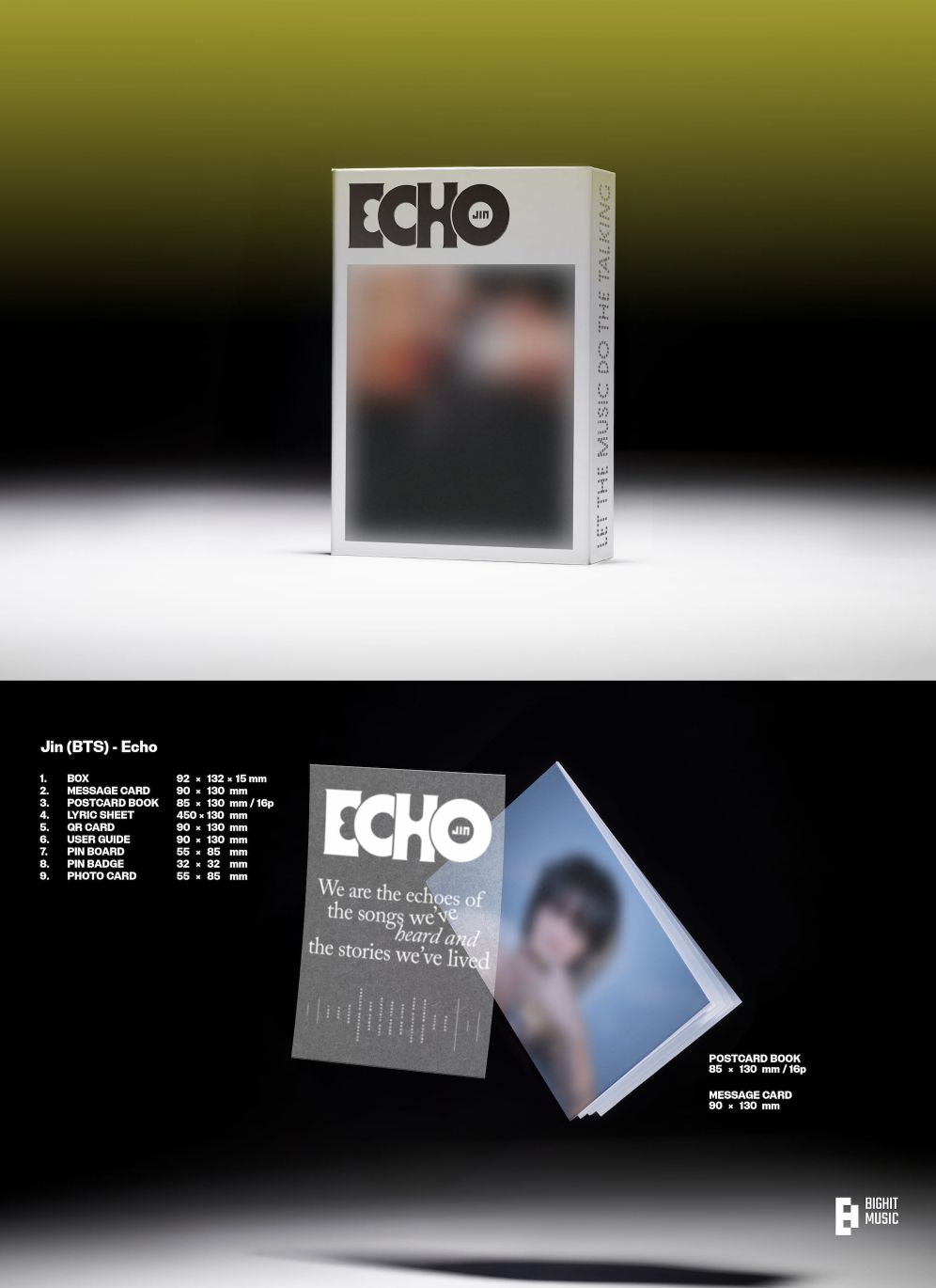 JIN (BTS) - ECHO (WEVERSE ALBUMS VER.)