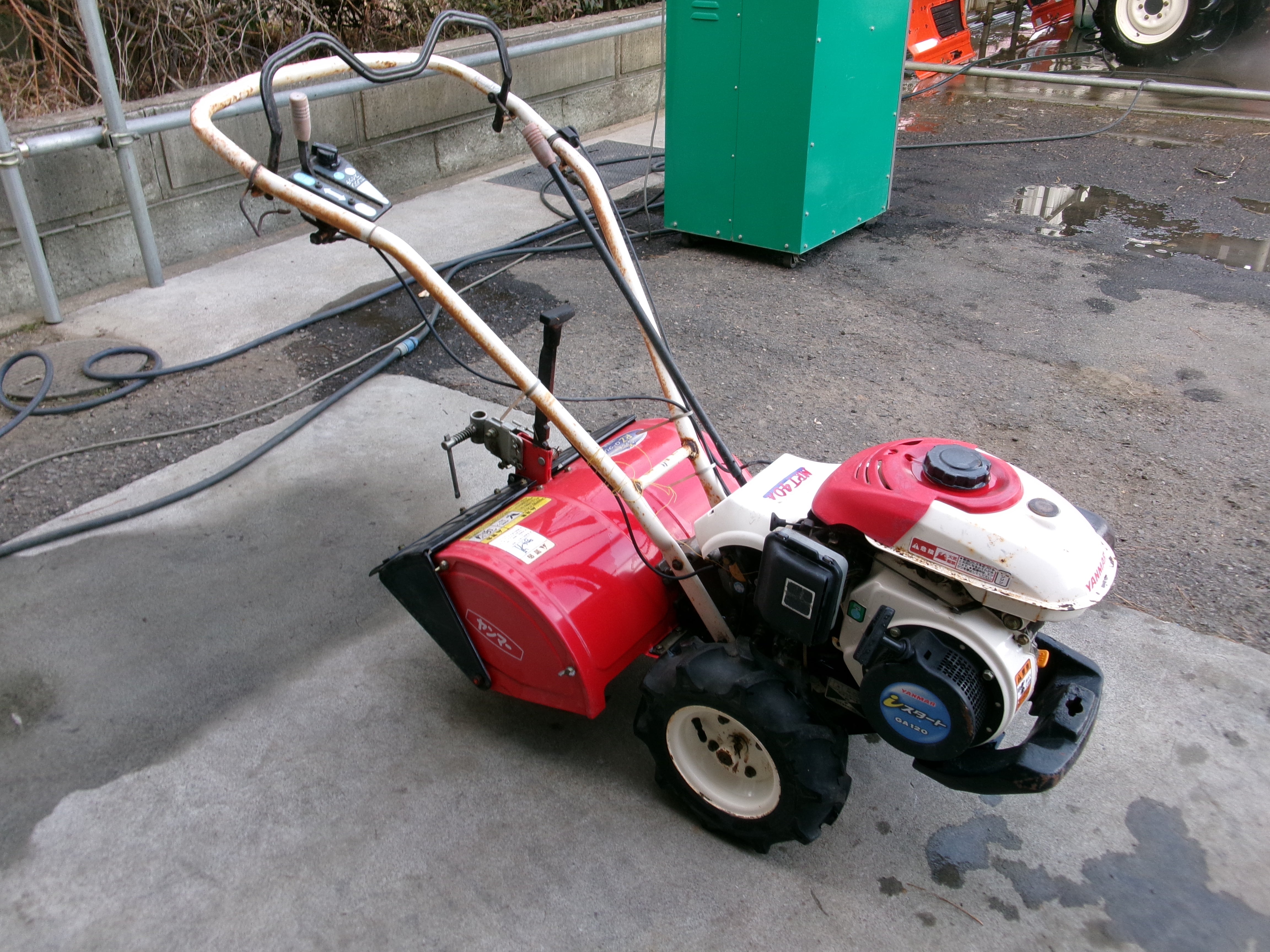 ヤンマー 中古 管理機 MRT40 培土器付属 – 農キング