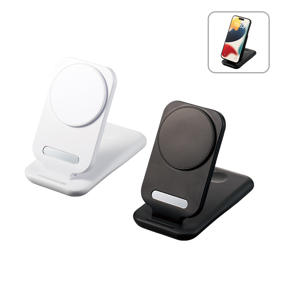 3in1スタンドワイヤレス充電器『ノベルティパートナー』