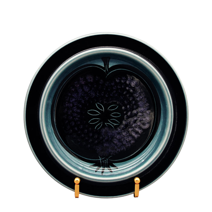 アラビア Arabia フラクタス 水色 Fructus Blue プレート Ø 20cm