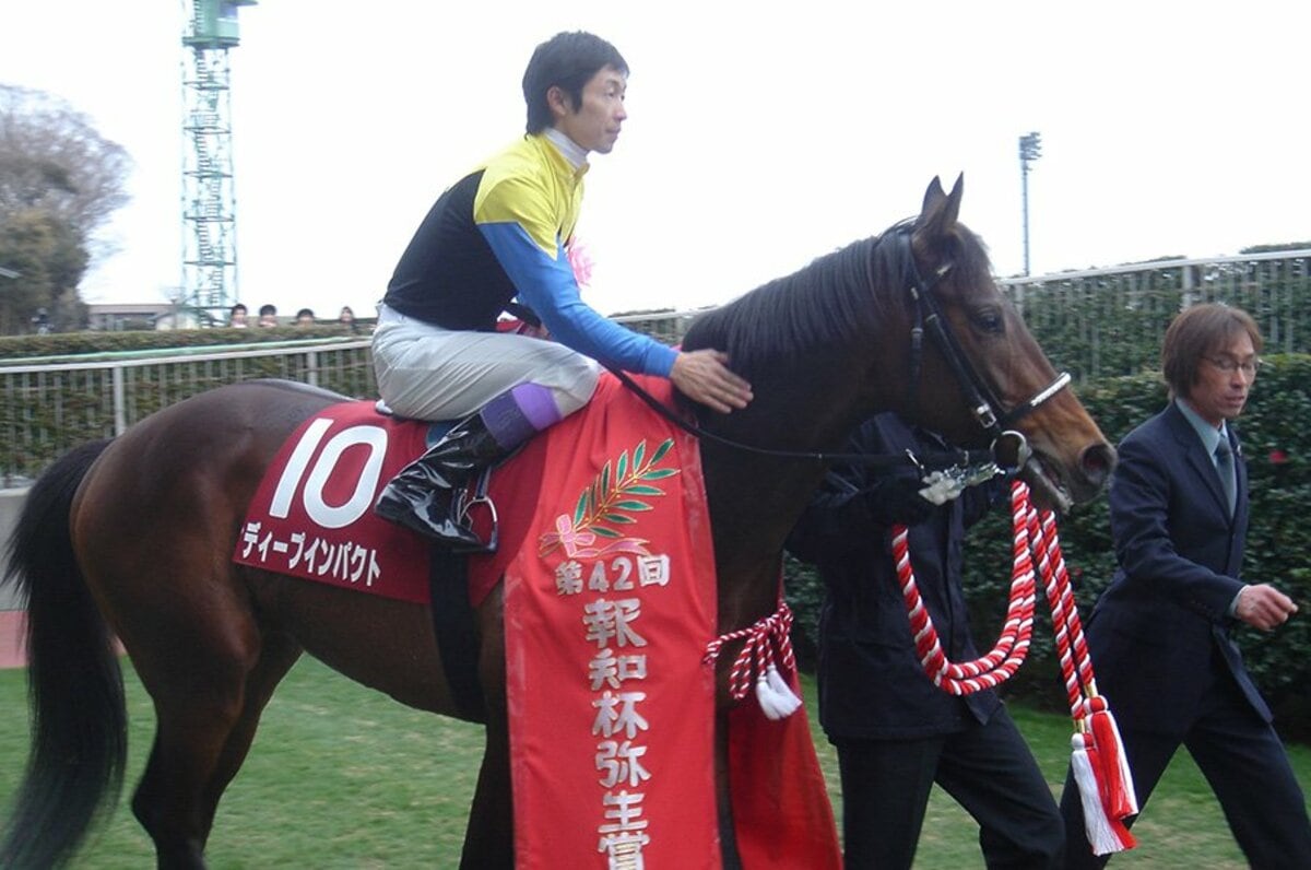 ディープインパクトの弥生賞に武豊は“不安”を感じていた 「このくらい
