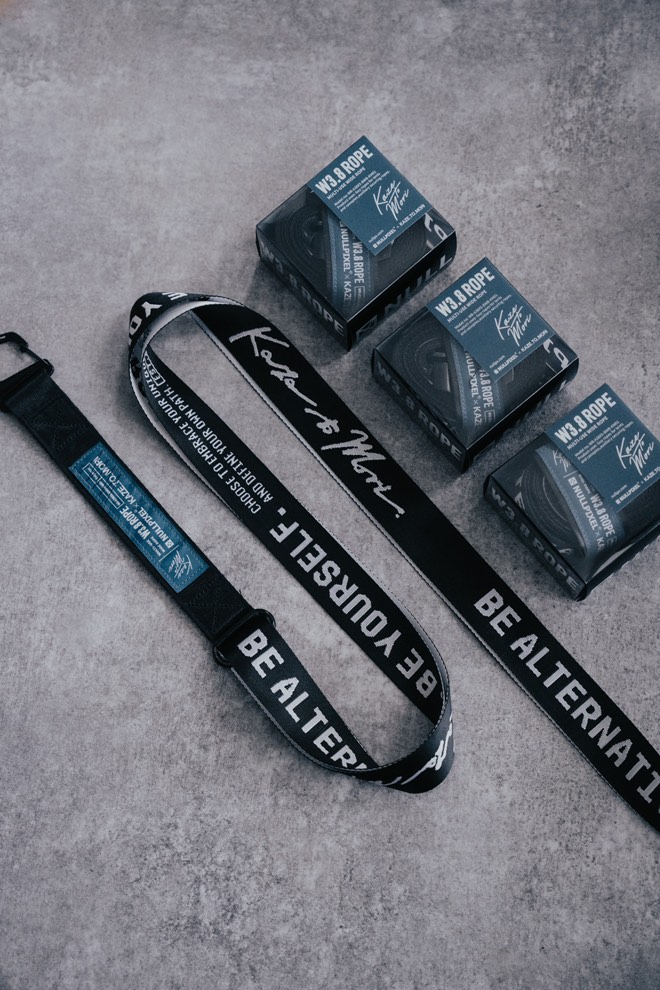 W3.8 ROPE [KAZE TO MORI] - Multi-Use Wide Rope - NULLPIXEL