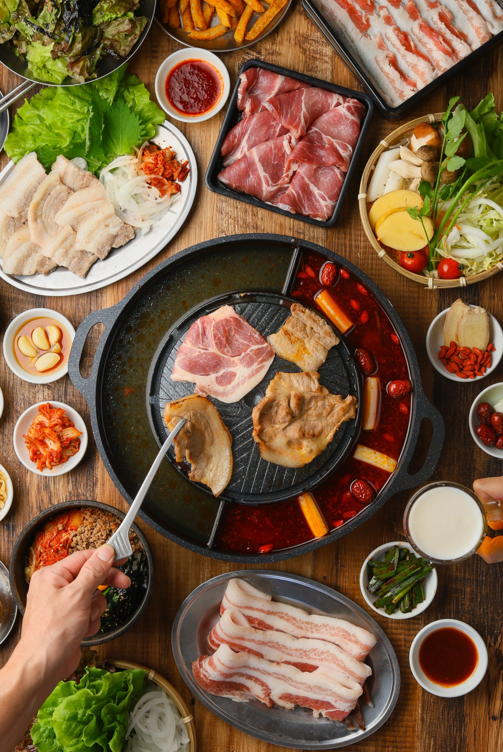 公式】 ニャムニャムニャム草津駅前店 | サムギョプサルとしゃぶしゃぶ