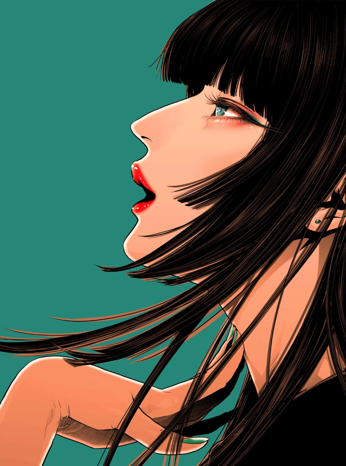 平本アキラがDaoko描く、コラボTシャツ発売「先生ならではの世界観で