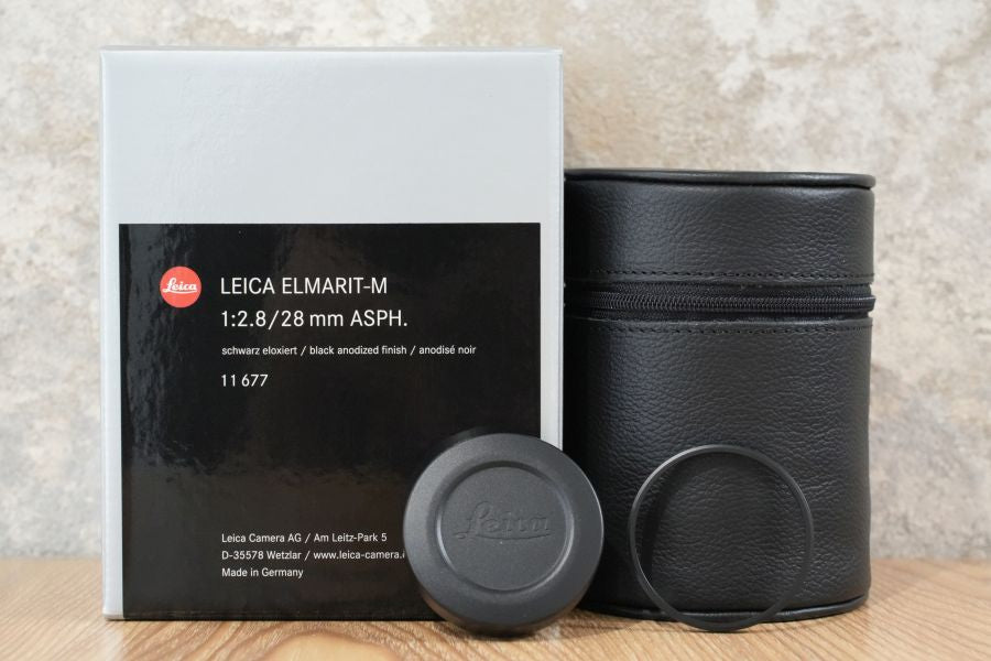 LEICA Elmarit M28mm f2.8 ASPH. 11677 箱付き – まるかめら