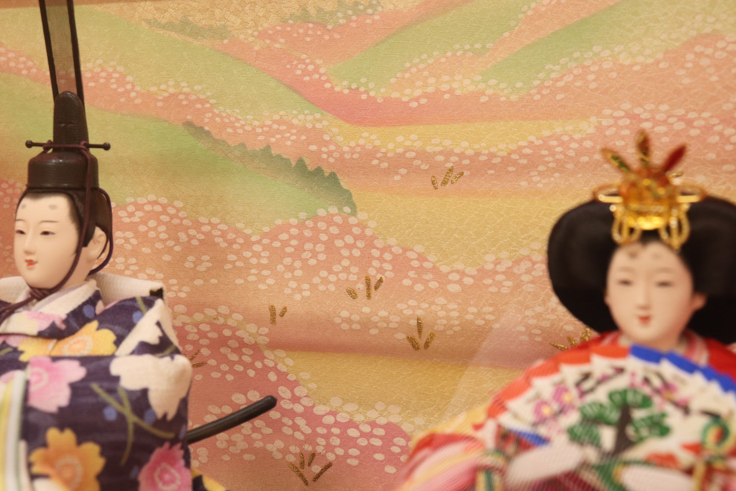 五人飾り雛人形ガラスケース (53cm×33cm×38cm) – 節句人形の通販サイト