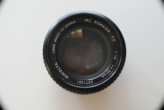 MINOLTA MC ROKKOR-PG 50mm f1.4 レビュー作例 描写ライカ彷彿