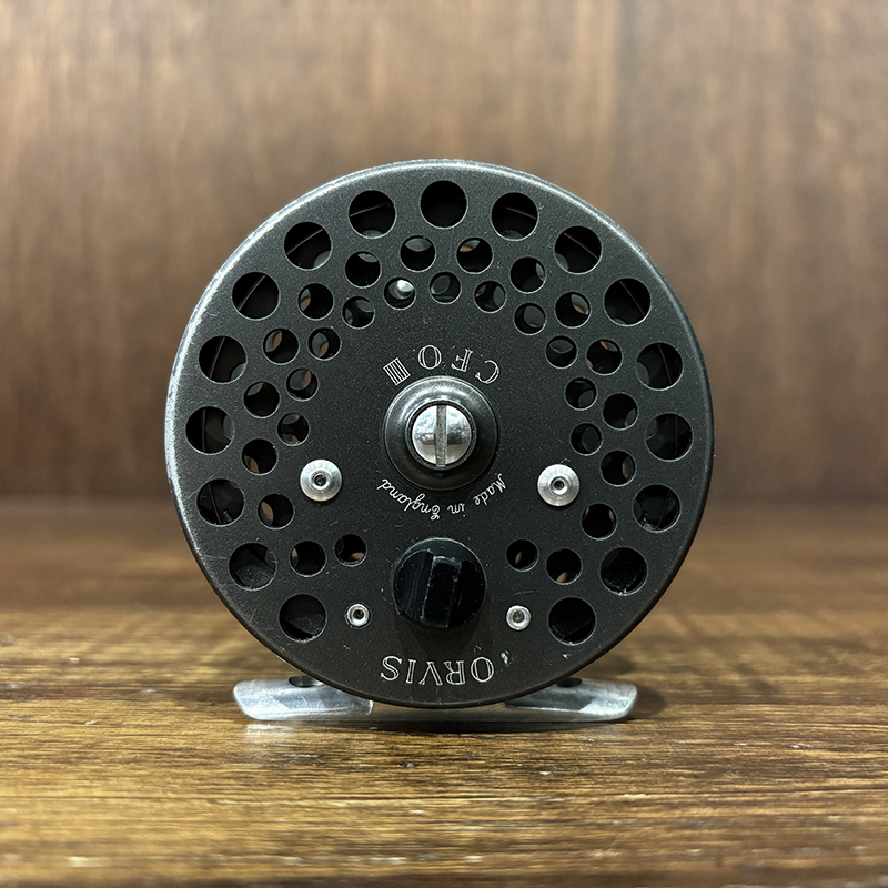 Orvis CFO III Early Dome Screw Back Vintage Fly Reel With Suede